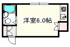 吹田市垂水町のマンションの間取り