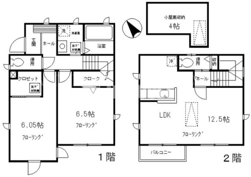 目黒区五本木のアパートの間取り