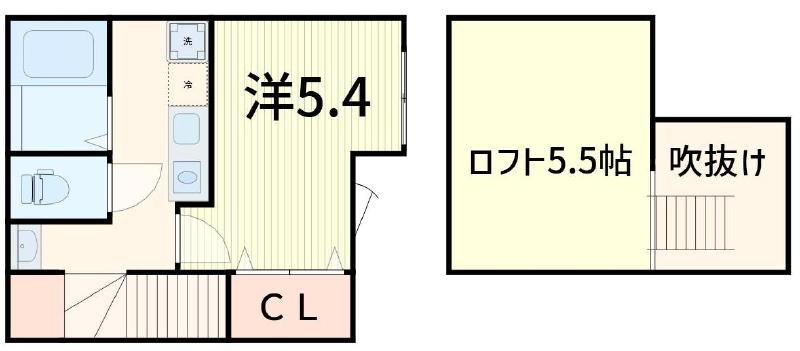 ＭＥＬＤＩＡ松戸IIIの間取り