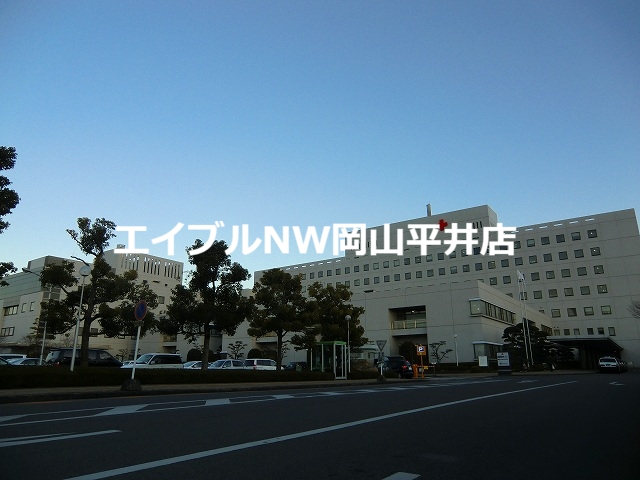 病院　日赤病院（病院）まで1400m