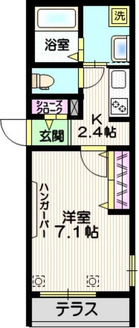 メゾンガーデニアの間取り