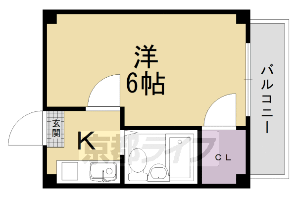 SUUMO】ラトゥール西院((株)京都ライフ二条駅前店提供)／京都府
