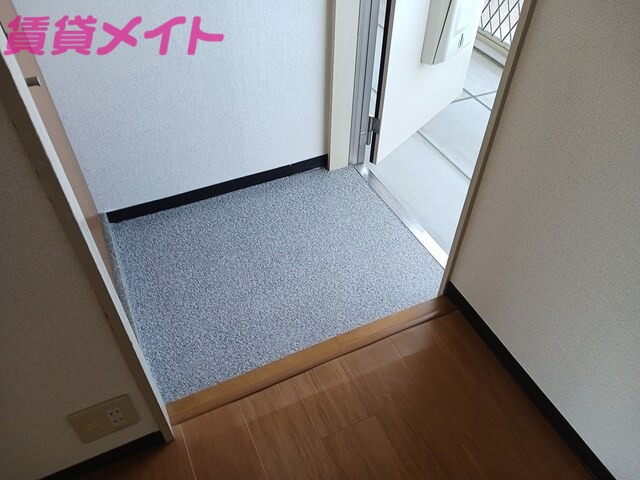 玄関　同タイプ部屋写真です。