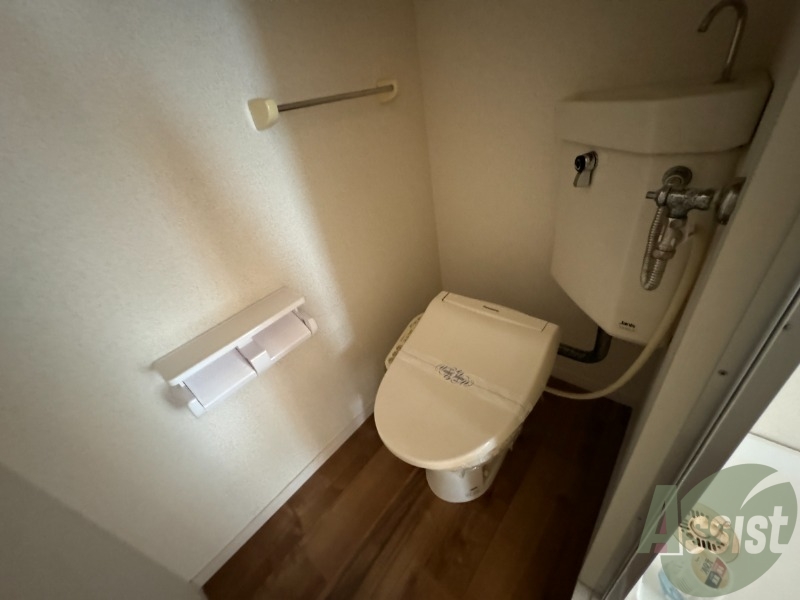 トイレ　トイレは十分な広さがありました。安心ですね。