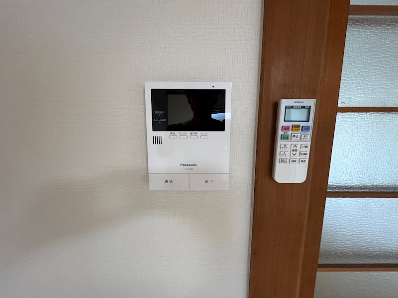 セキュリティ　モニター付ドアホン