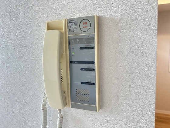 セキュリティ　※同じ間取りの別号室のお写真です。