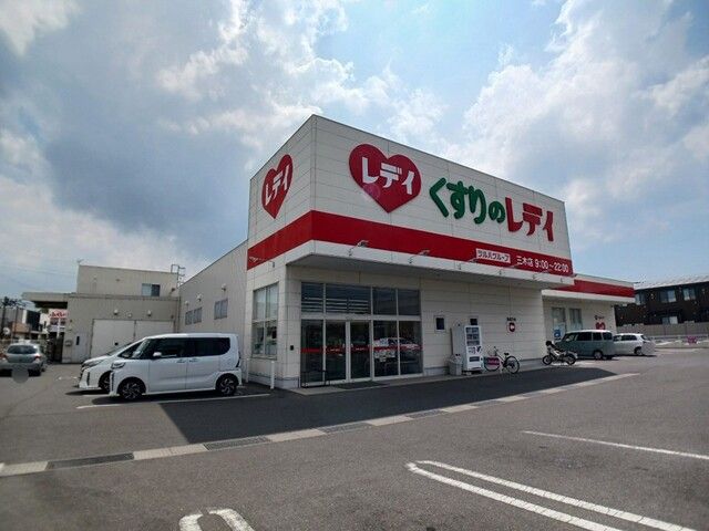 ドラックストア　くすりのレディ三木店さん（ドラッグストア）まで700m