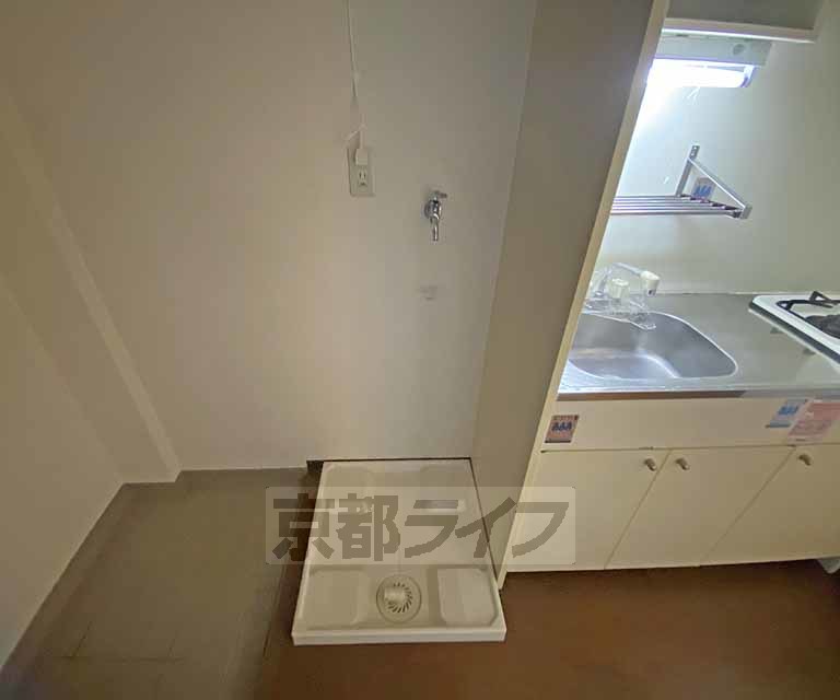 その他設備　洗濯機置き場です。