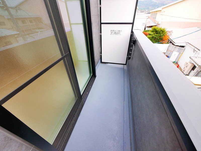 バルコニー　バルコニーがあります