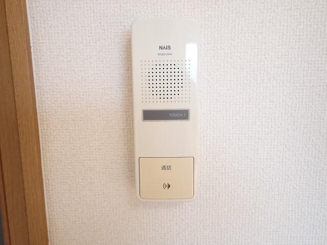 セキュリティ　インターホンです