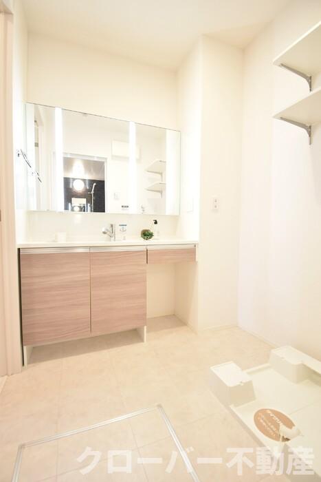 洗面設備　洗髪洗面化粧台