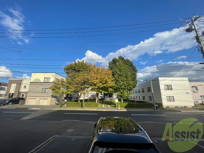 眺望　眺望です。高い建物がなくて見晴らしがよいですね！