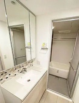 洗面設備　同タイプ部屋　参考写真です