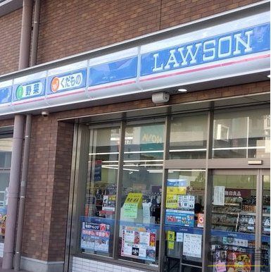 コンビニ　ローソン坂戸駅北口店（コンビニ）まで500m