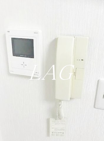 セキュリティ　モニター付インターホンです。