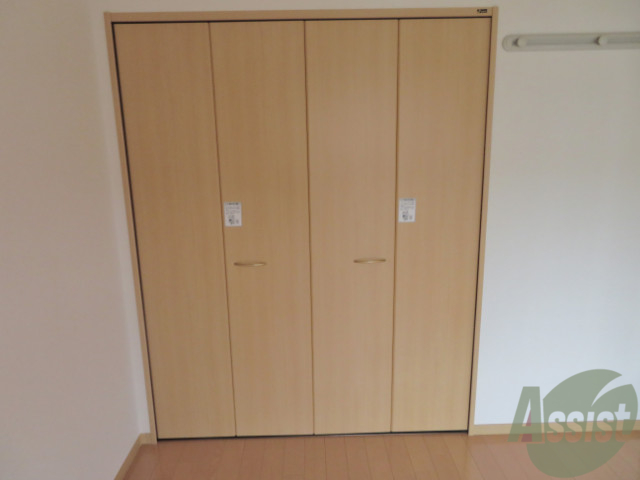 収納　広々とした収納になってます。