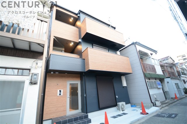 建物外観　オートロック付きで安心のセキュリティ♪