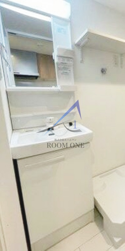 洗面設備　独立洗面台です。