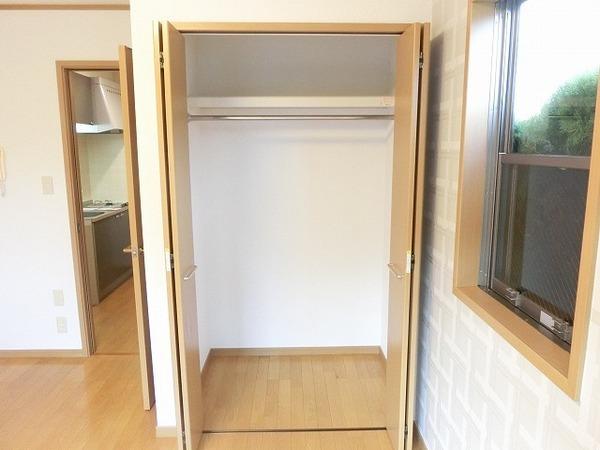 収納　クローゼット！