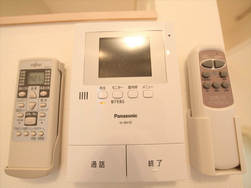 セキュリティ　ＴＶモニター付インターホン