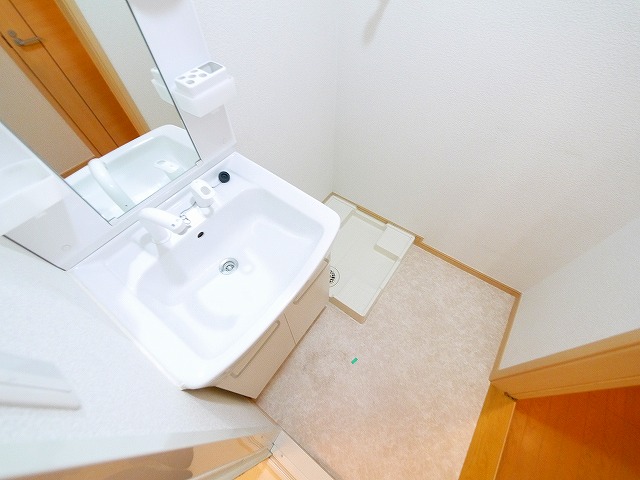 洗面設備　洗面所です