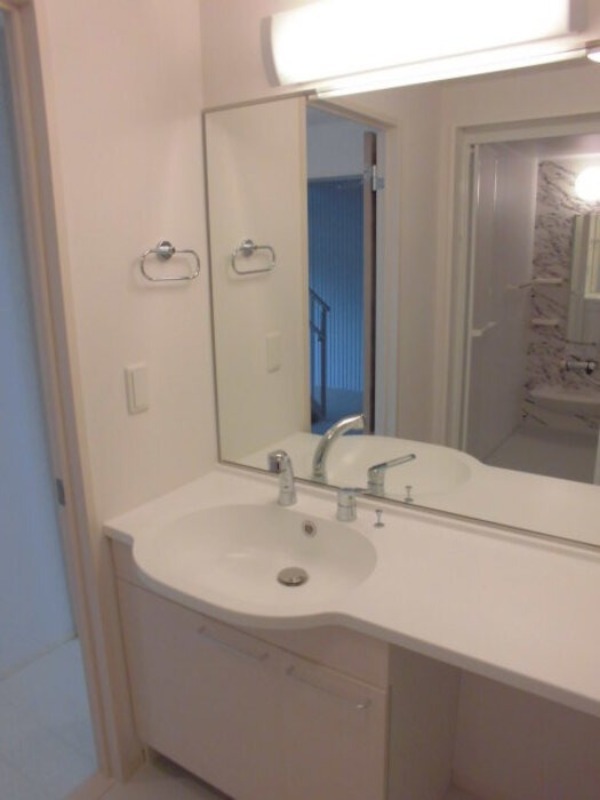 洗面設備　図面と現状に相違がある場合には現状を優先