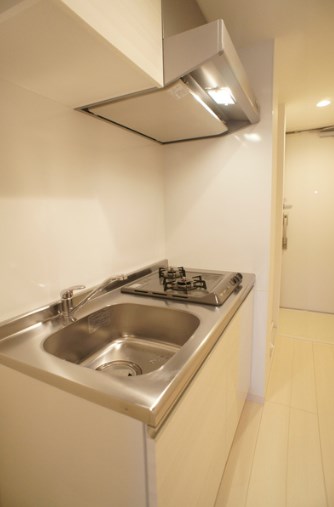 キッチン　2口ガスコンロ付きキッチンです。