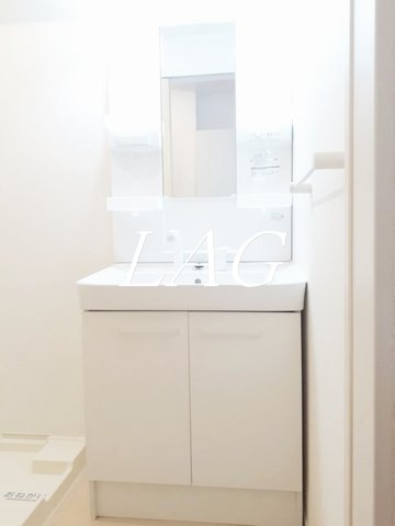 洗面設備　洗面台です。