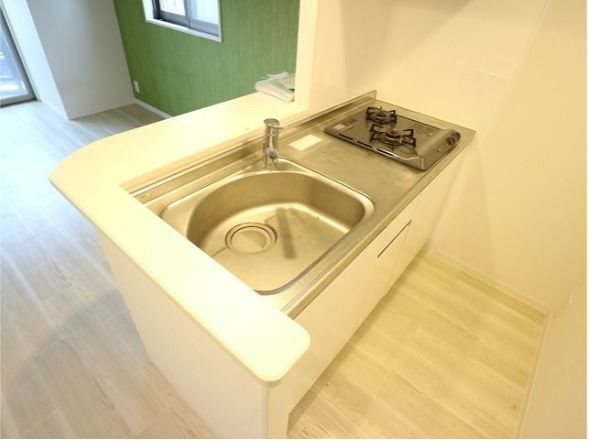 キッチン　※別号室の参考写真になります。