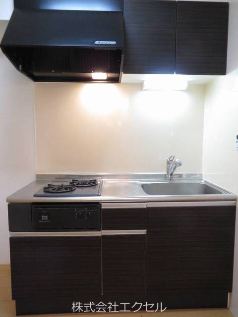 キッチン　2口ガスシステムキッチンです。