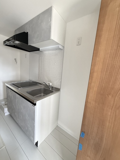 キッチン　施工中参考