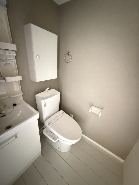 トイレ　施工中参考