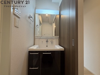 洗面設備　室内洗濯置場があります！