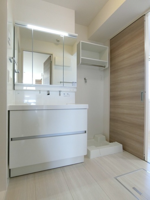 洗面設備　図面と現状に相違がある場合には現状を優先