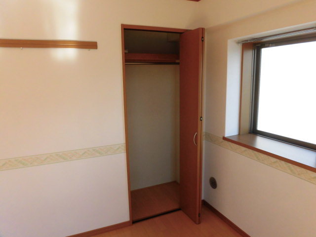 収納　大きなクローゼットですね