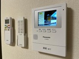 セキュリティ　カメラ付インターホン(イメージ）