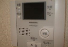 セキュリティ　モニタ付インターフォン