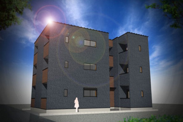 建物外観　外観パース