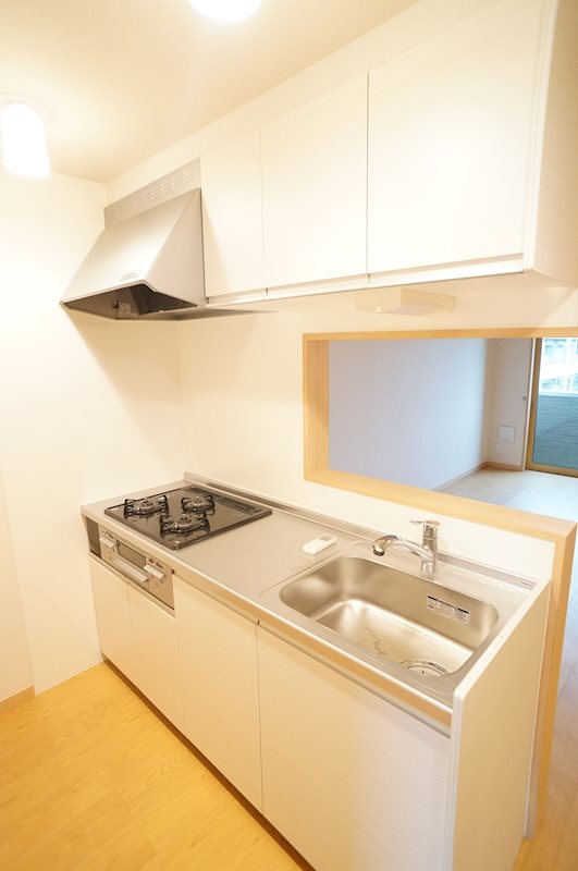 キッチン　3口システムキッチン！