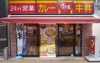 スーパー　すき家稲荷町駅前店（スーパー）まで577m