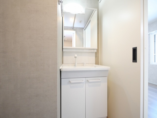 洗面設備　シャワードレッサー付きです！