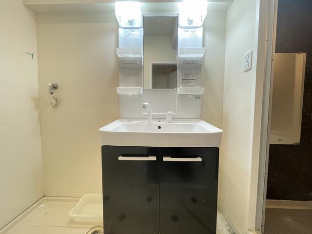 洗面設備　シャンプードレッサーになってます