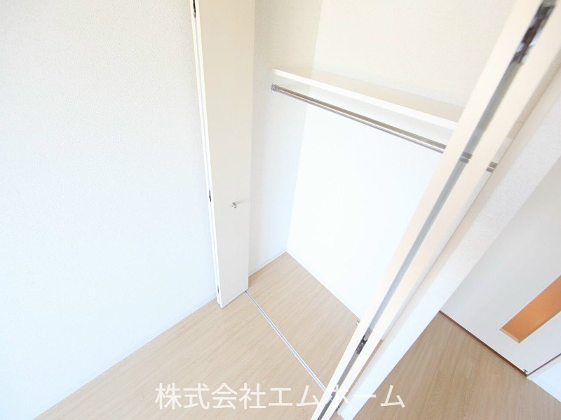 収納　クローゼット　収納充実してます