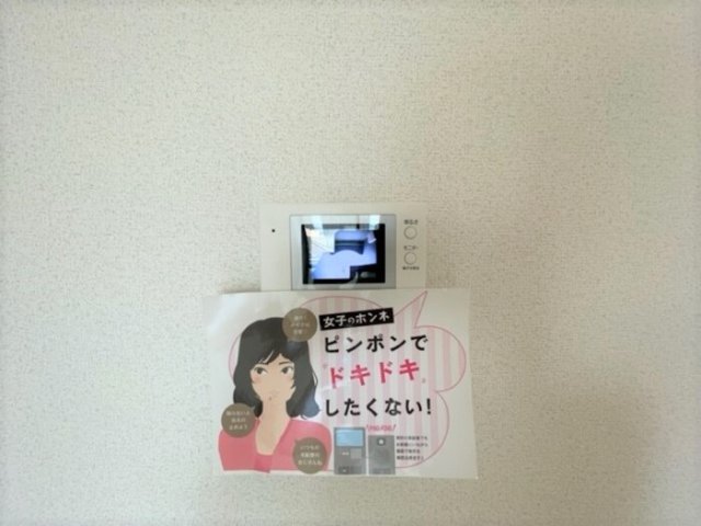 セキュリティ　同物件別号室の写真です。