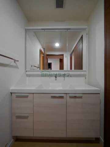 洗面設備　河田町ガーデン1号棟