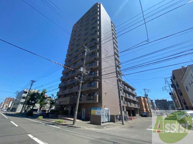 建物外観　札幌市北区北１５条西「スカイヒルズＮ１５」