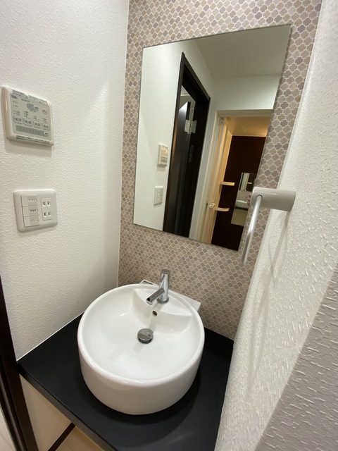 洗面設備　綺麗にメイクアップ