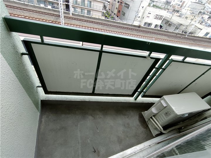 バルコニー　バルコニーがあります