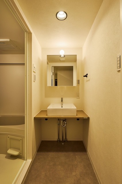 洗面設備　※写真は同タイプ住戸です。