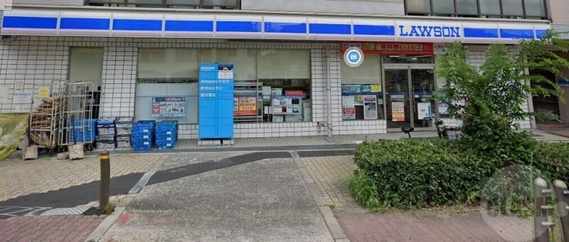 コンビニ　ローソン上新庄3丁目店（コンビニ）まで88m
